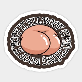 Boof Everything Sticker